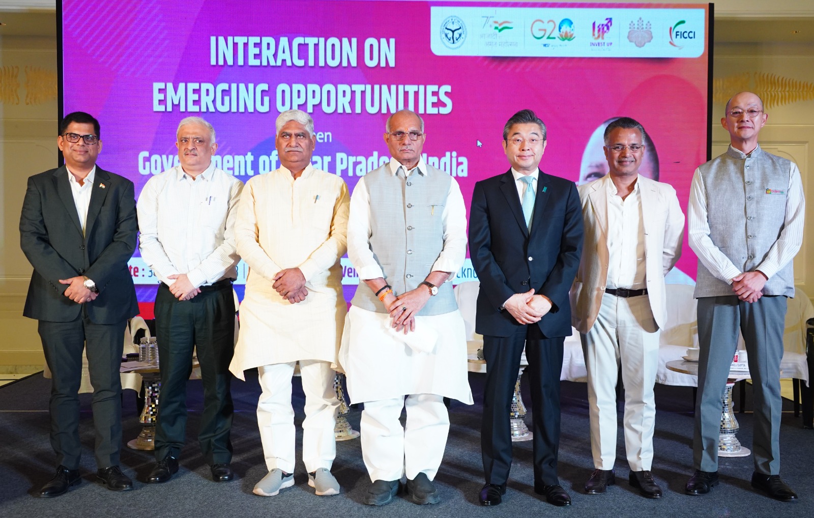Uttar Pradesh displays its manufacturing potential in various sectors, which are in-line to the demand of Japan at an interactive session by FICCI