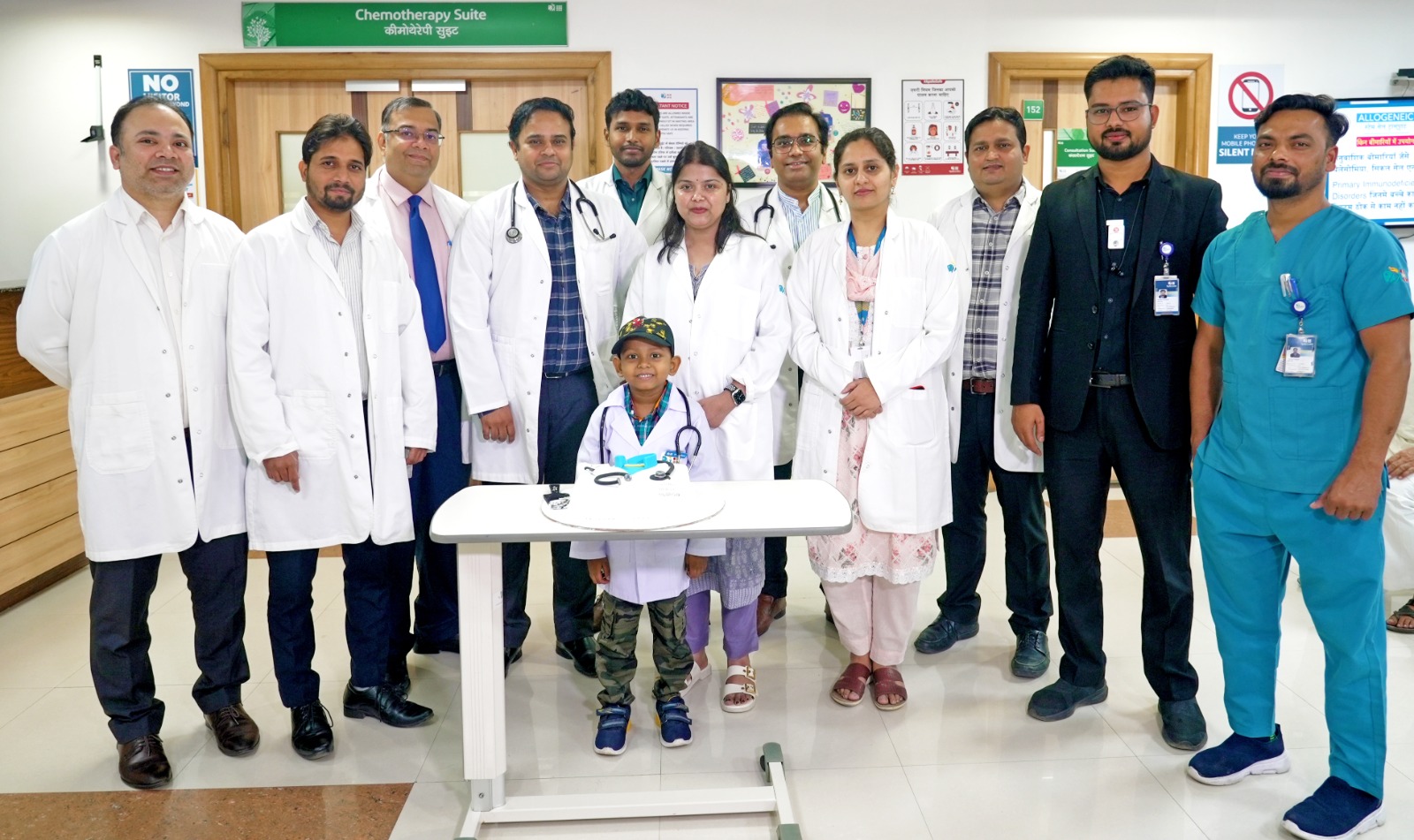 Apollomedics fulfills cancer-stricken 5-year-old Vedant's dream of becoming a doctor