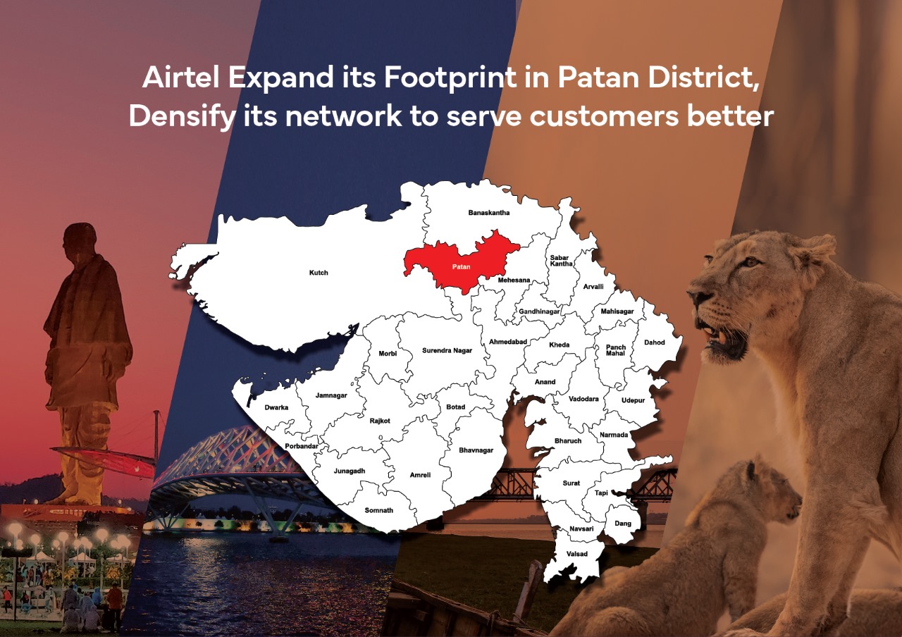 Airtel expands its network footprint in Patan District under its rural network expansion project