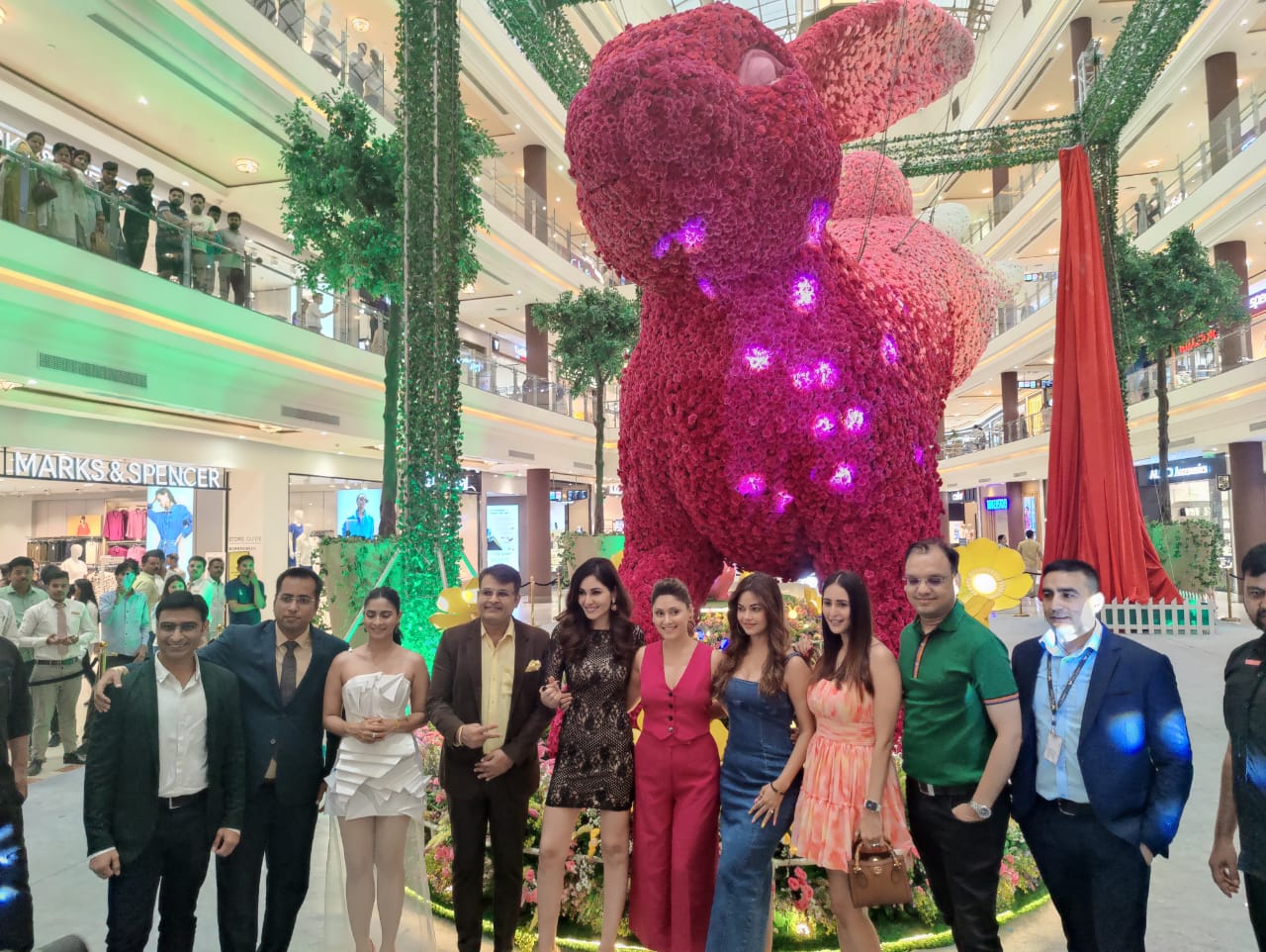Phoenix Palassio Unveils India's Biggest Rabbit Installation to Enchant Visitors