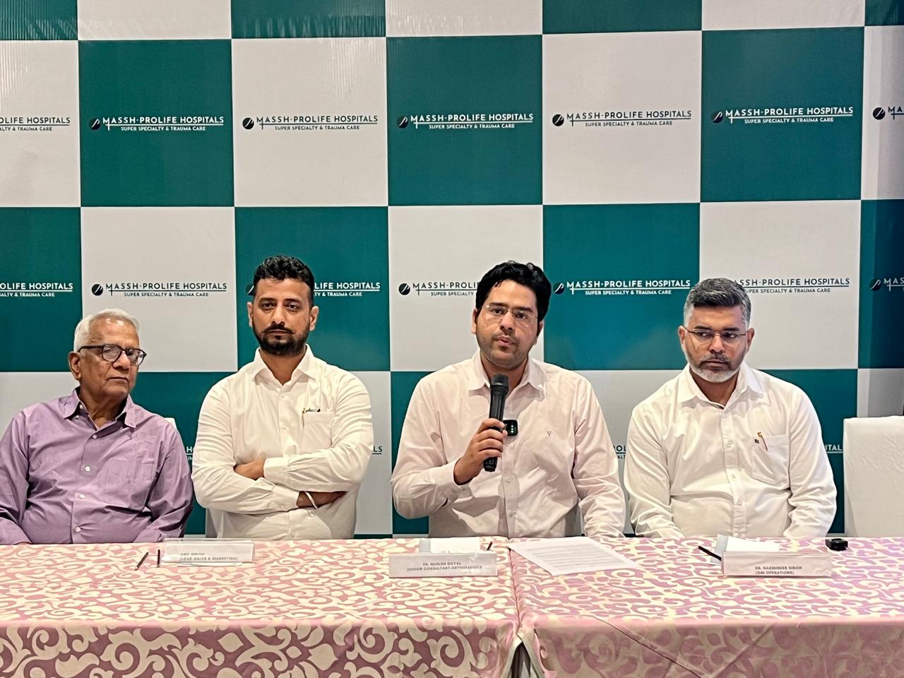 MASSH-Prolife Hospital Highlights Elderly Joint Health Concerns in Ludhiana Ahead of World Health Day