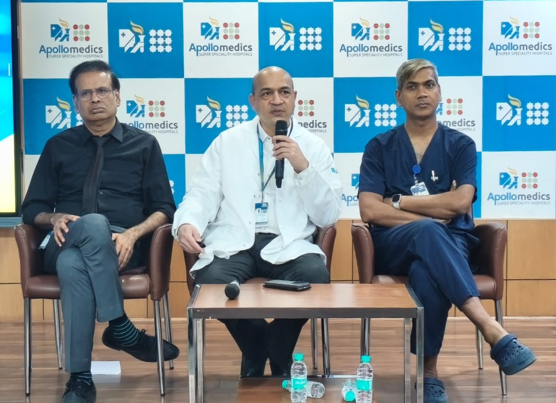 ApollomedicsHospital becomes first in the region to perform Total Hip Replacement on patient at such young age