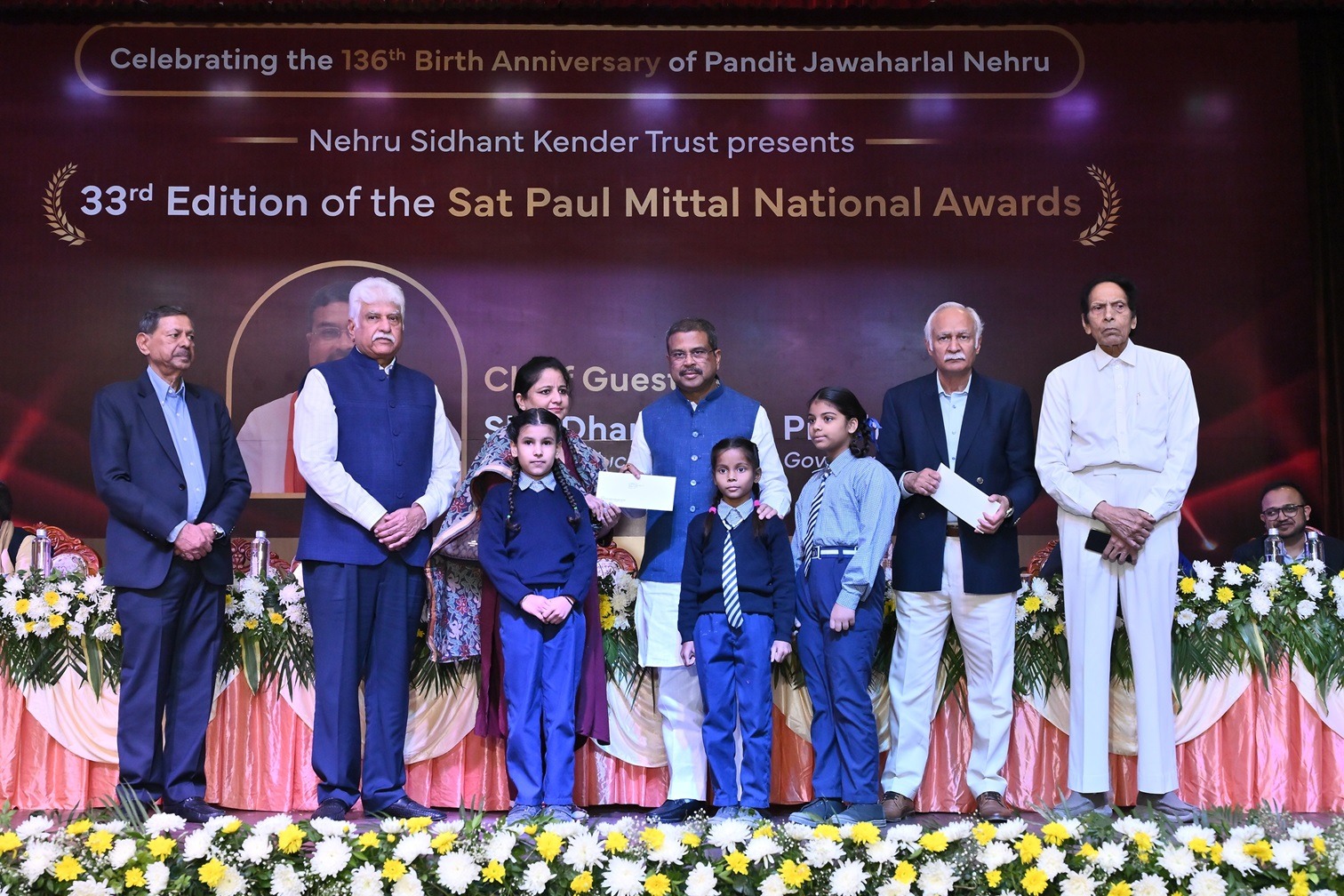 Nehru Sidhant Kender Trust Announces the ‘Sat Paul Mittal National Awards 2025’ Hon’ble Minister of Education, Shri Dharmendra Pradhan felicitated the awardees for Outstanding Service to Humanity