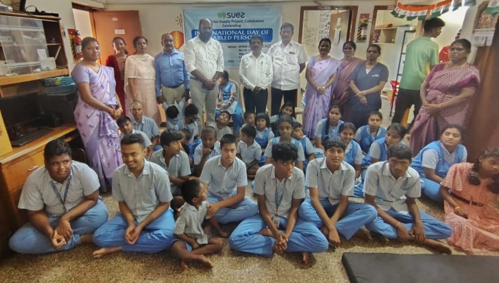 SUEZ Celebrates Inclusion with Jeyam Special School in Coimbatore