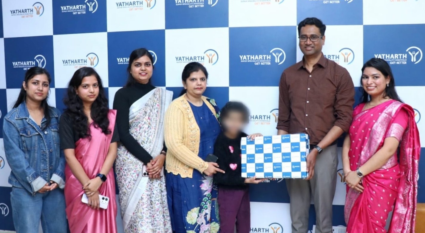 Yatharth Super Speciality Hospital raised awareness about childhood cancer
