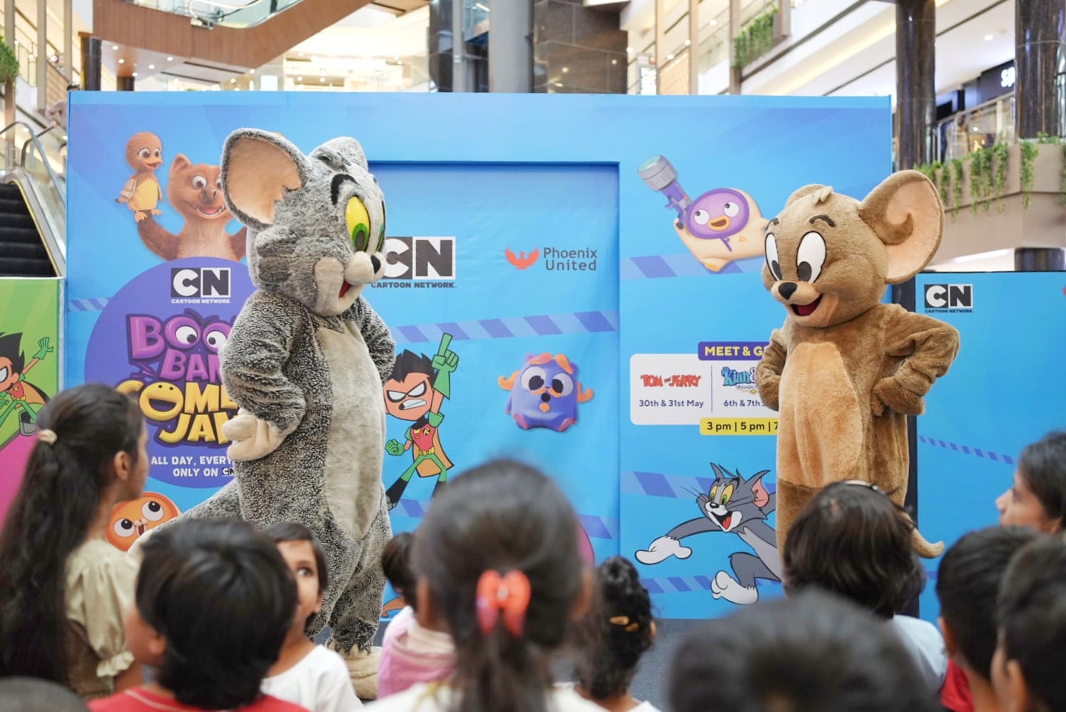 Cartoon Network Characters Making Children's Vacations Fun at Phoenix United